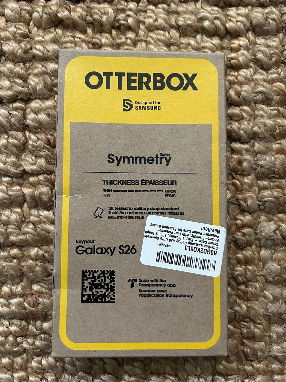 OtterBox Samsung Galaxy S26 Ultra Commute Series phone case Purple Mystery